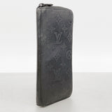 【6hb0299】ルイヴィトン 長財布 モノグラム・シャドウ ジッピーウォレットヴェルティカル M62902 ノワール【中古】メンズ
