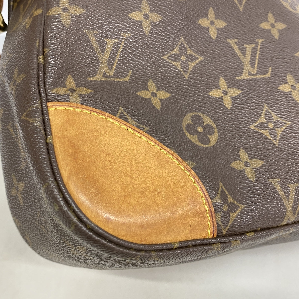 【6hb0307】ルイヴィトン ショルダーバッグ モノグラム ブローニュ30 M51265 ブラウン【中古】レディース