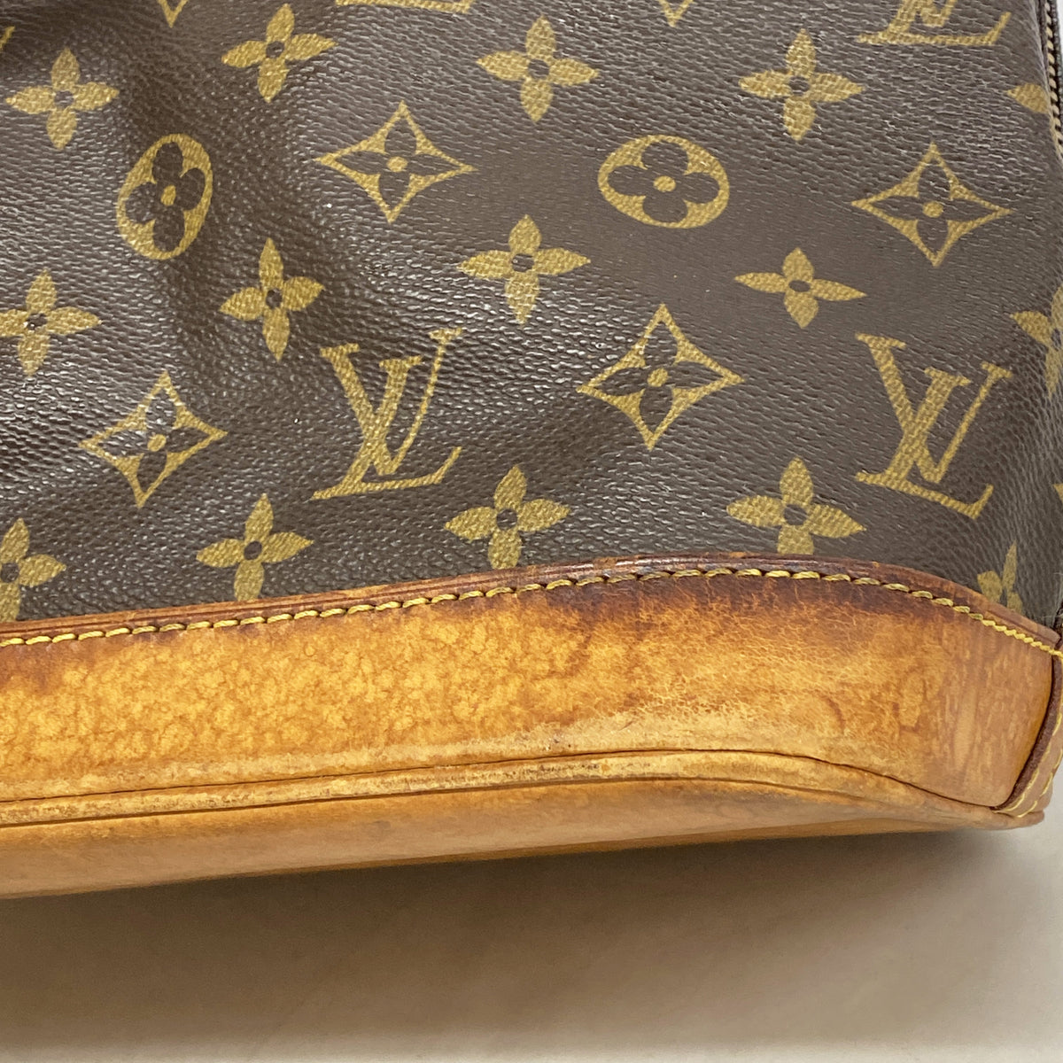 【6hb0308】ルイヴィトン ハンドバッグ モノグラム アルマ M51130 ブラウン【中古】レディース
