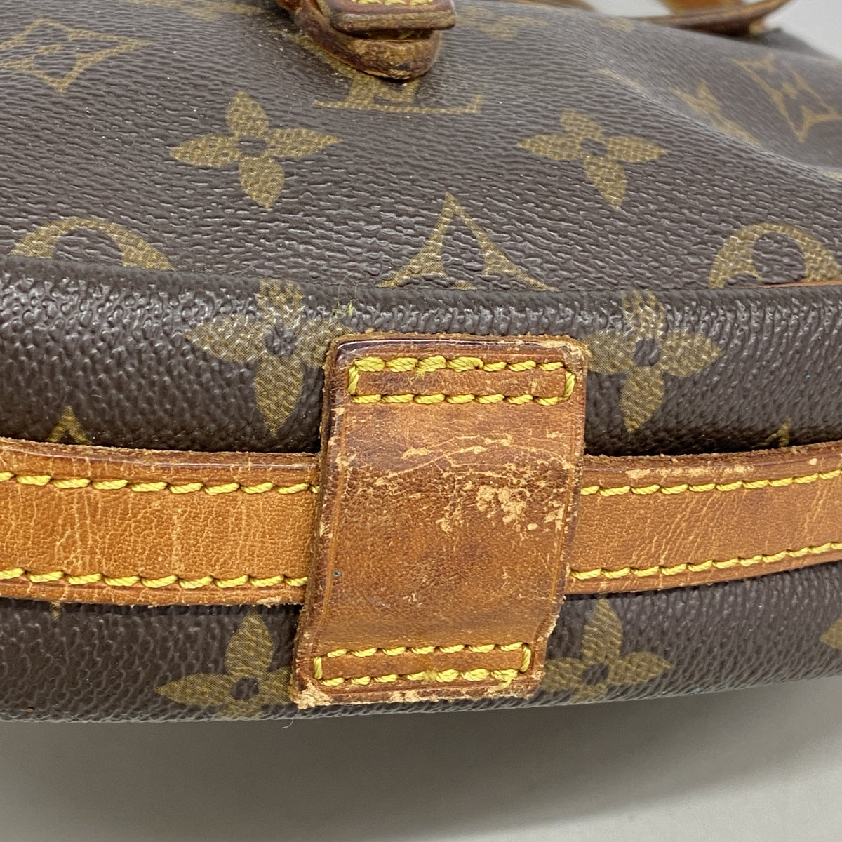 【6hb0310】ルイヴィトン ショルダーバッグ モノグラム ジュヌフィーユPM M51227 ブラウン【中古】レディース
