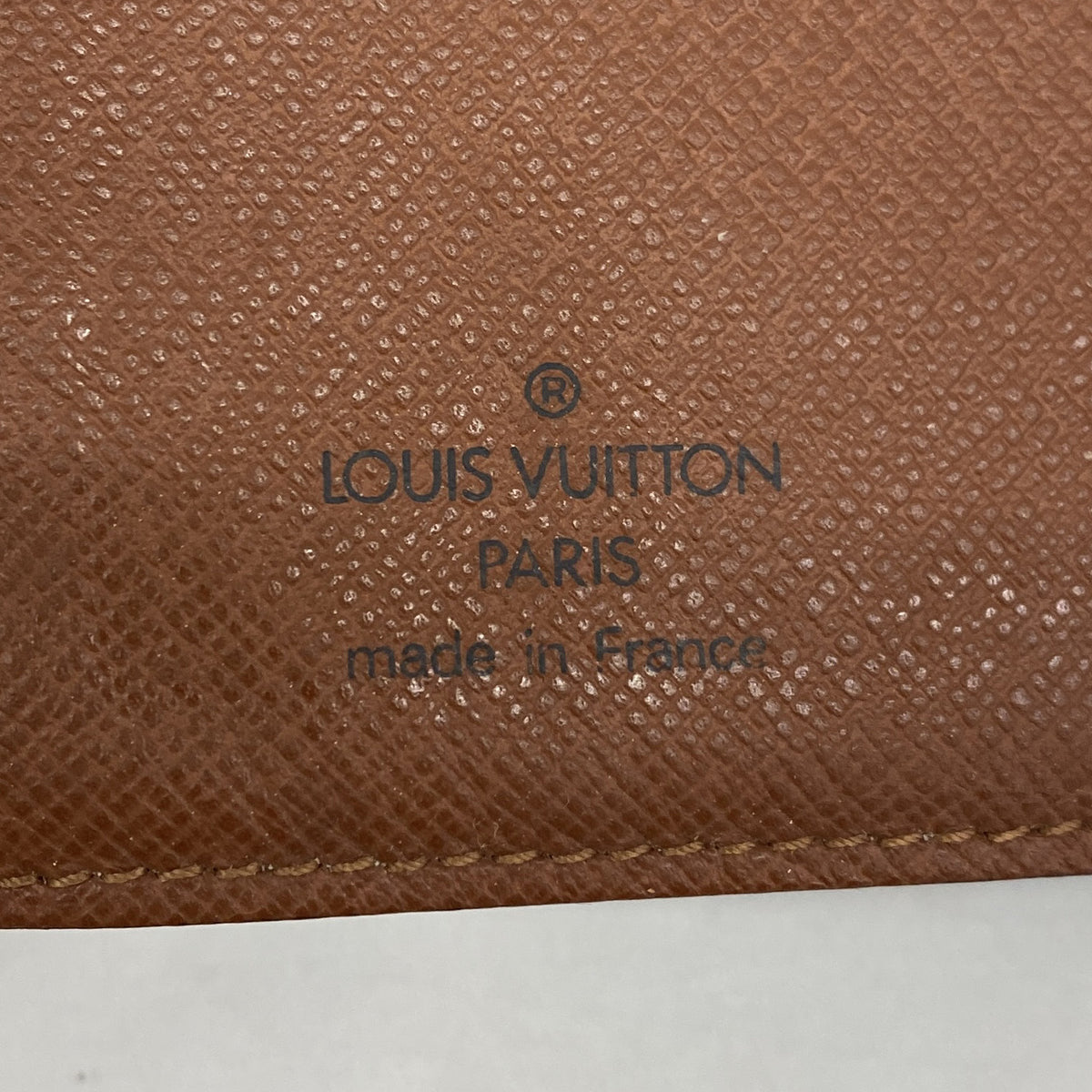 【6hb0320】ルイヴィトン 手帳カバー モノグラム アジェンダPM R20005 ブラウン【中古】メンズ レディース ユニセックス