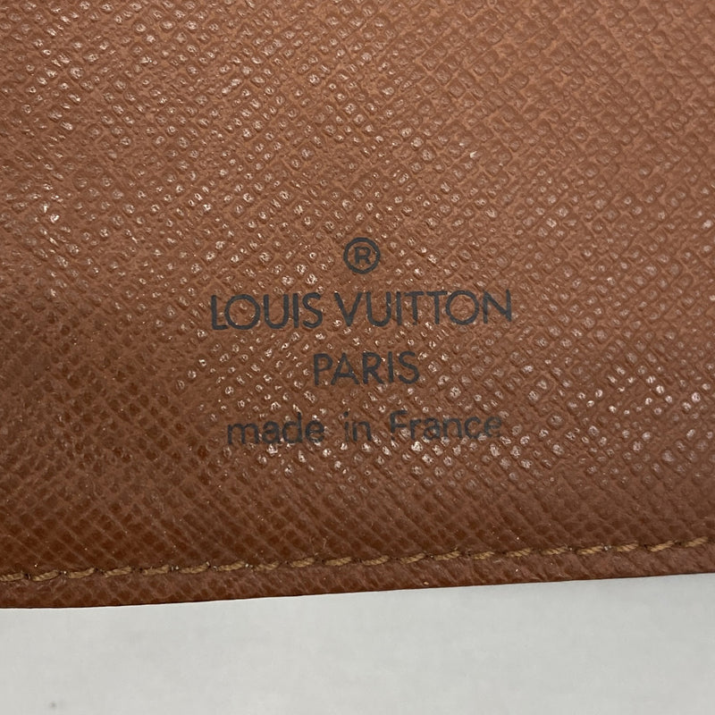 【6hb0320】ルイヴィトン 手帳カバー モノグラム アジェンダPM R20005 ブラウン【中古】メンズ レディース ユニセックス
