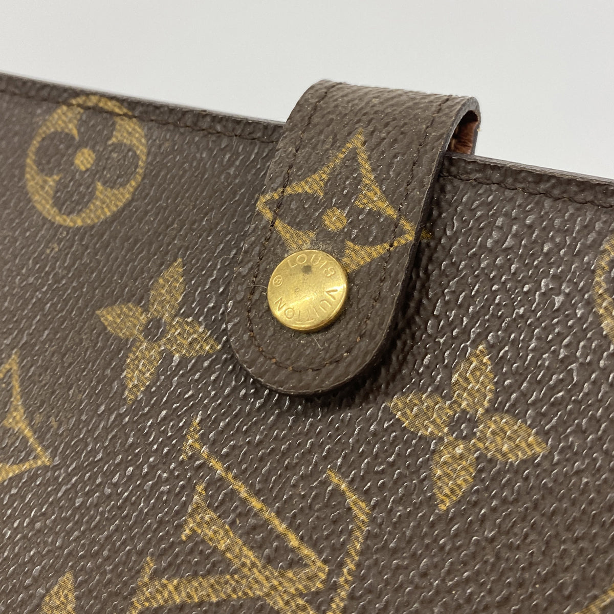 【6hb0320】ルイヴィトン 手帳カバー モノグラム アジェンダPM R20005 ブラウン【中古】メンズ レディース ユニセックス