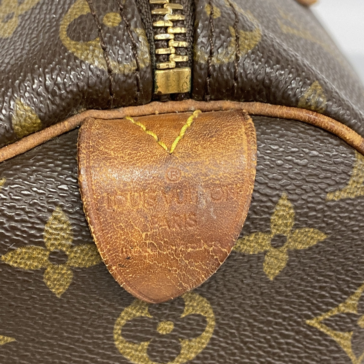 【6hb0324】ルイヴィトン ハンドバッグ モノグラム スピーディ35 M41107 ブラウン【中古】レディース