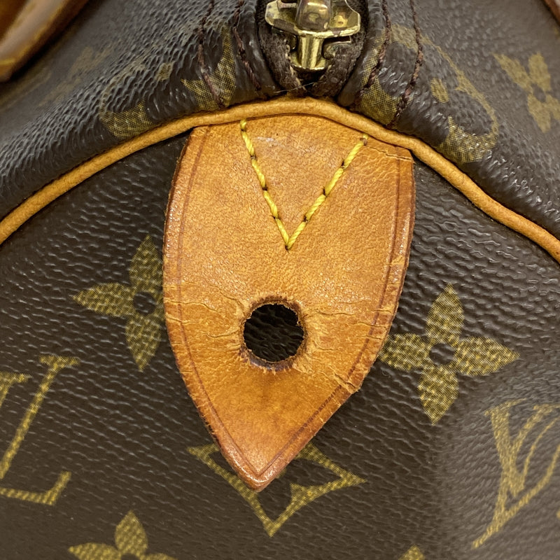 【6hb0325】ルイヴィトン ハンドバッグ モノグラム スピーディ25 M41109 ブラウン【中古】レディース