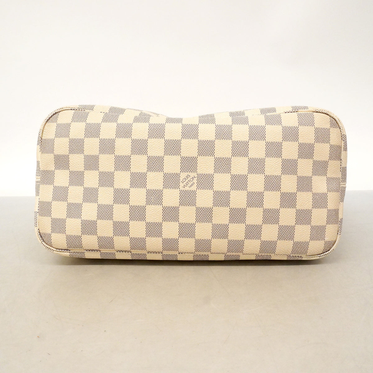 【6hb0343】ルイヴィトン トートバッグ ダミエ・アズール ネヴァーフルMM N41605 ローズバレリーヌ【中古】レディース