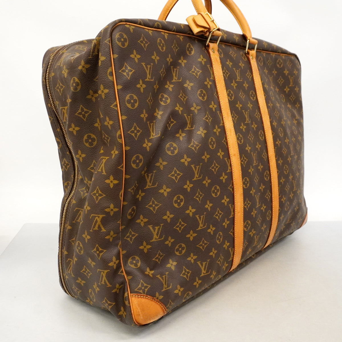 【6hb0344】ルイヴィトン ボストンバッグ モノグラム シリウス60 M41402 ブラウン【中古】メンズ レディース ユニセックス