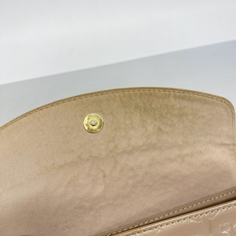 【6hb0353-k】ルイヴィトン ショルダーバッグ ヴェルニ サンセットブルーバード M91626 ローズフロランタン【中古】レディース