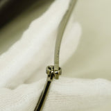 【6hb0355-k】グッチ ハンドバッグ ホースビット 001 3180 レザー ダークブラウン シルバー金具【中古】レディース