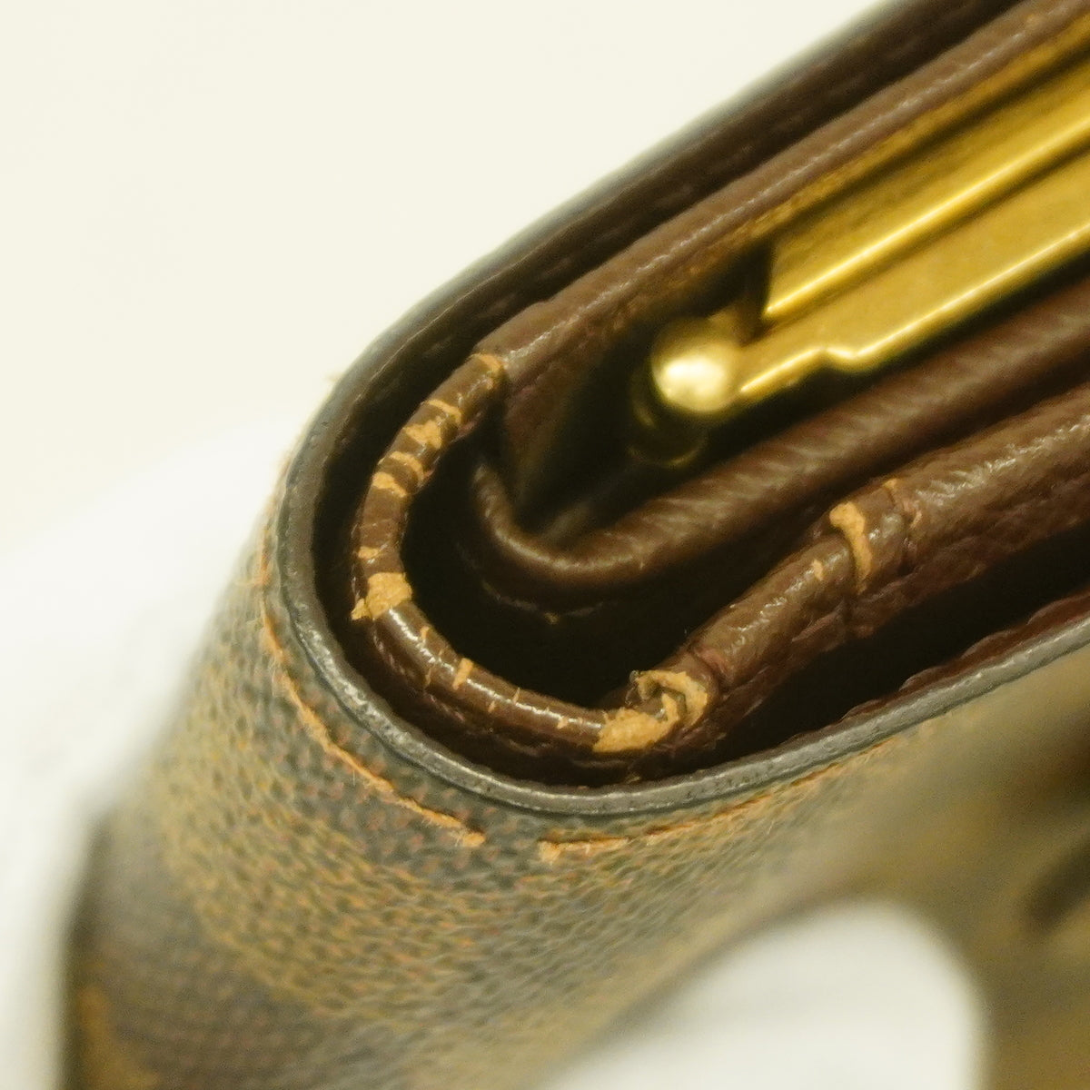 【6hb0361-k】ルイヴィトン 財布 ダミエ ポルトモネビエヴィエノワ N61664 エベヌ【中古】レディース
