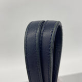 【6hb0371-k】シャネル トートバッグ ドーヴィル ツイード ブルー ゴールド金具【中古】レディース