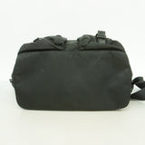 【6hb0379-k】プラダ リュック・デイパック ナイロン ブラック シルバー金具【中古】メンズ レディース ユニセックス
