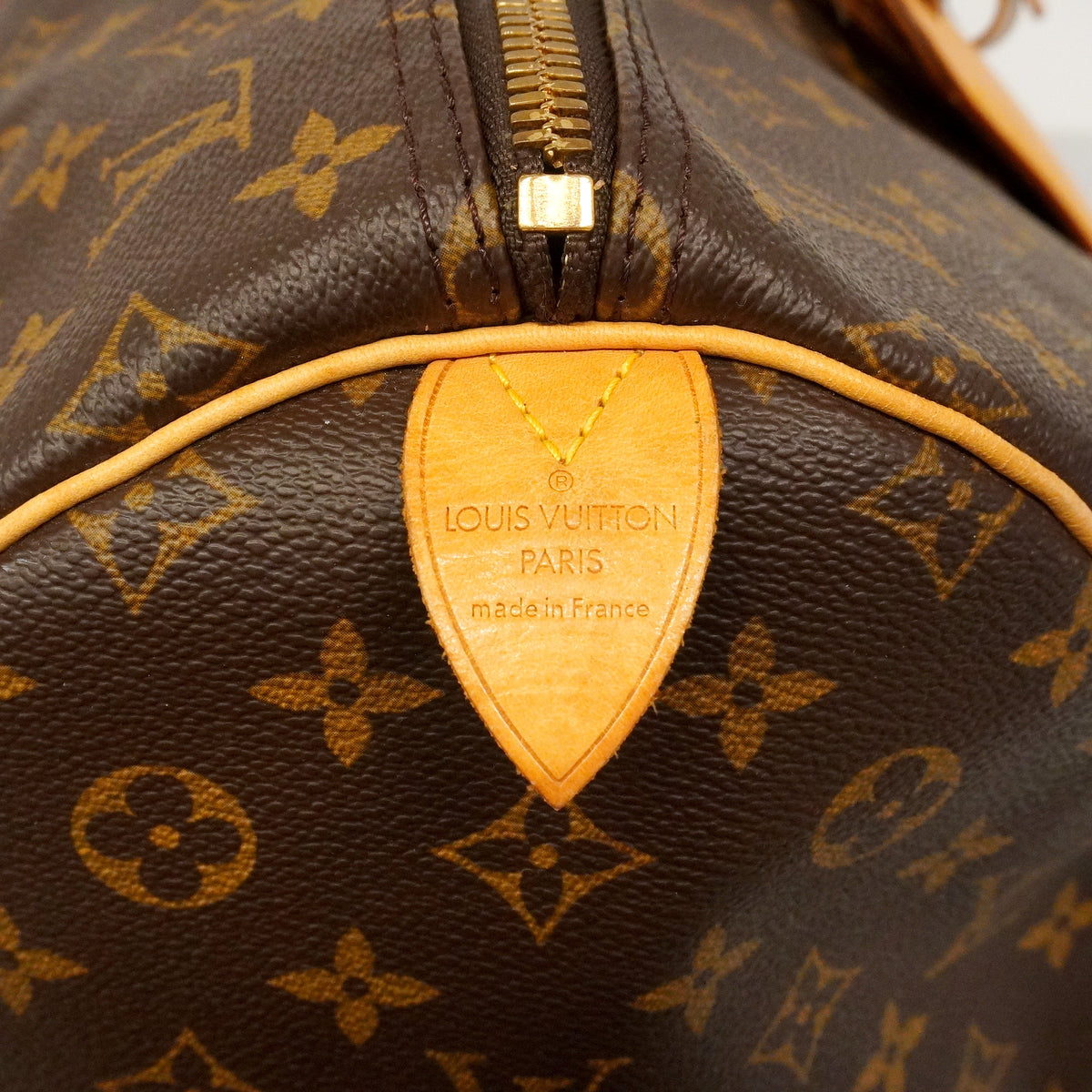 【6hb0389】ルイヴィトン ボストンバッグ モノグラム キーポル55 M41424 ブラウン【中古】メンズ レディース ユニセックス