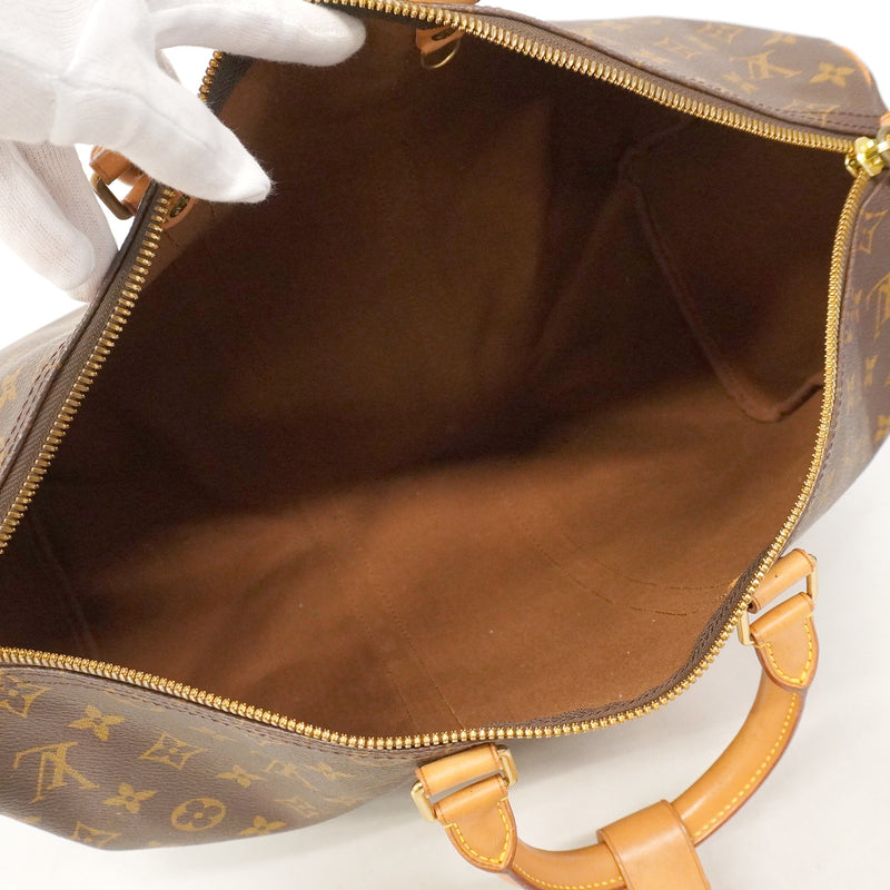 【6hb0390】ルイヴィトン ボストンバッグ モノグラム キーポル45 M41428 ブラウン【中古】メンズ レディース ユニセックス