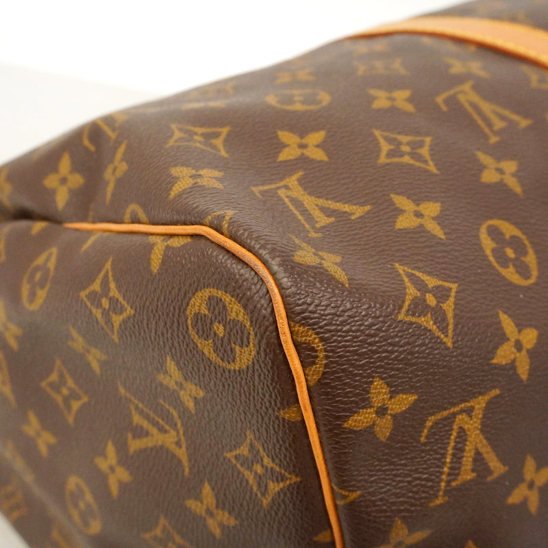 【6hb0390】ルイヴィトン ボストンバッグ モノグラム キーポル45 M41428 ブラウン【中古】メンズ レディース ユニセックス