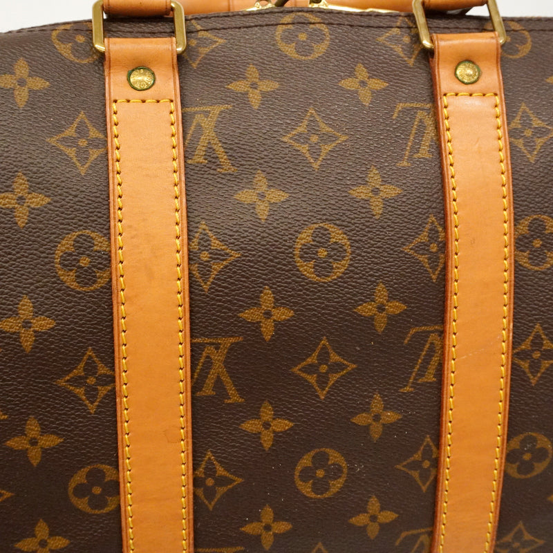 【6hb0390】ルイヴィトン ボストンバッグ モノグラム キーポル45 M41428 ブラウン【中古】メンズ レディース ユニセックス
