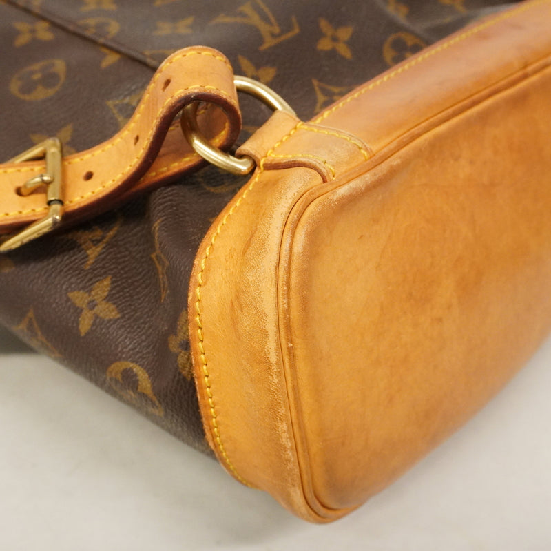 【6hb0391】ルイヴィトン リュック・デイパック モノグラム モンスリMM M51136 ブラウン【中古】レディース