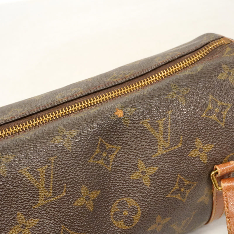 【6hb0394】ルイヴィトン ハンドバッグ モノグラム パピヨン26 M51386 ブラウン【中古】レディース