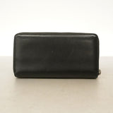 【6hb0397-k】グッチ 長財布 グッチブレード 597677 レザー ブラック シルバー金具【中古】メンズ