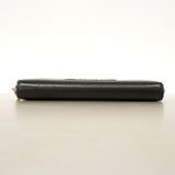 【6hb0397-k】グッチ 長財布 グッチブレード 597677 レザー ブラック シルバー金具【中古】メンズ