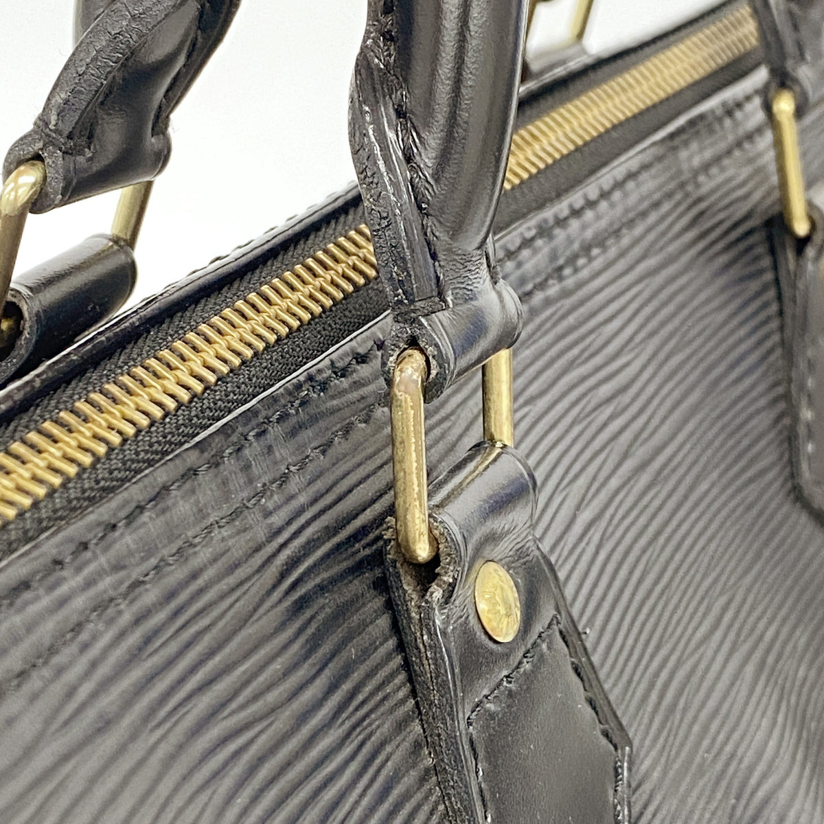 【6hb0403-k】ルイヴィトン ハンドバッグ エピ スピーディ30 M59022 ノワール【中古】レディース
