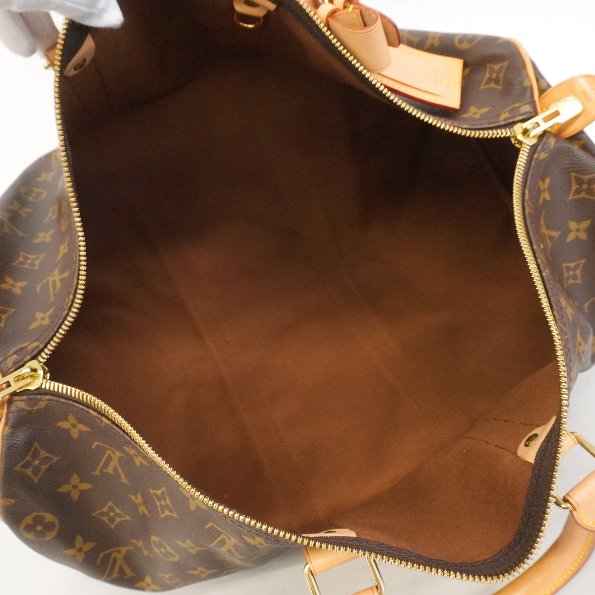 【6hb0412】ルイヴィトン ボストンバッグ モノグラム キーポル50 M41426 ブラウン【中古】メンズ レディース ユニセックス