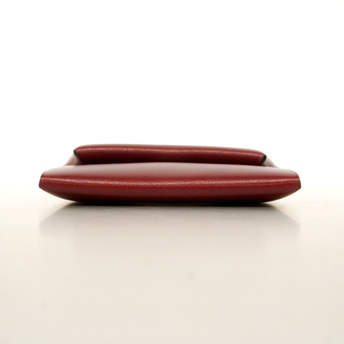 【6hb0418】エルメス コインケース バスティア ボックスカーフ ルージュアッシュ シルバー金具 W刻印【中古】メンズ レディース ユニセックス