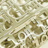 【6hb0433】クリスチャンディオール AirPodsケース オブリーク メタル シルバー シルバー金具【中古】レディース