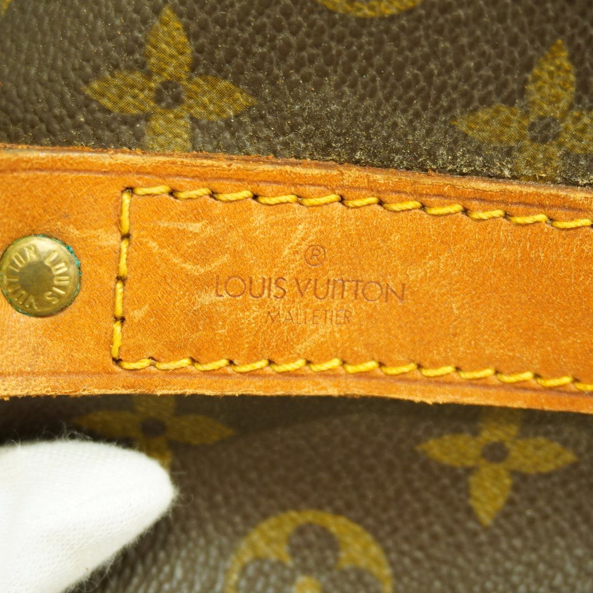 【6hb0436】ルイヴィトン ボストンバッグ モノグラム キーポルバンドリエール55 M41414 ブラウン【中古】メンズ レディース ユニセックス