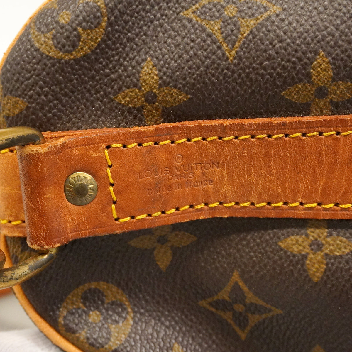 【6hb0449】ルイヴィトン ボストンバッグ モノグラム キーポルバンドリエール50 M41416 ブラウン【中古】メンズ レディース ユニセックス