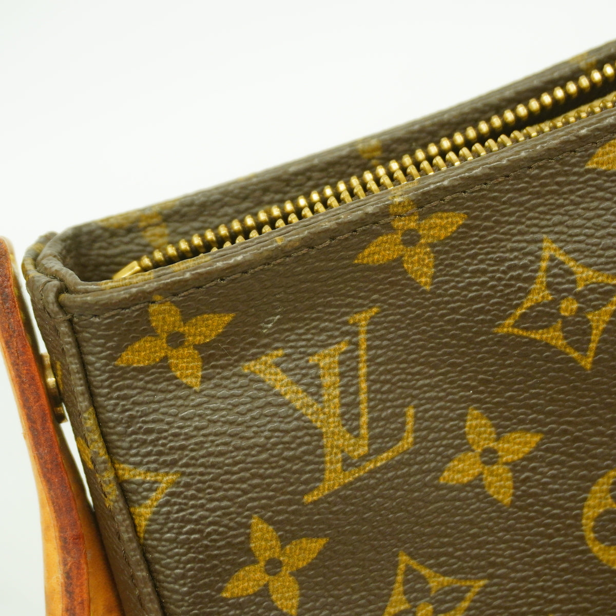 【6hb0458】ルイヴィトン ショルダーバッグ モノグラム ルーピングMM M51146 ブラウン【中古】レディース