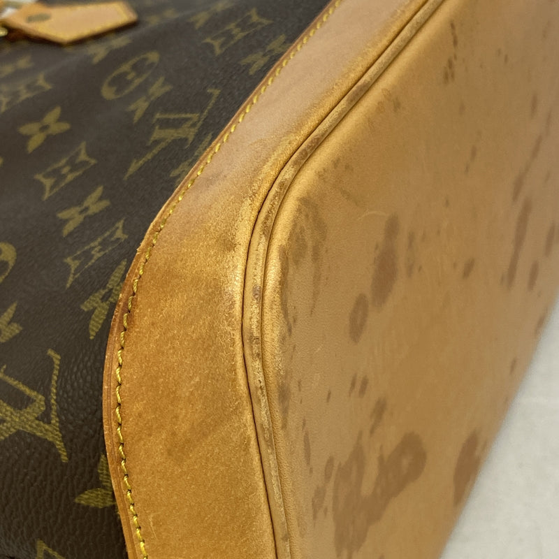 【6hb0477】ルイヴィトン ハンドバッグ モノグラム アルマ M51130 ブラウン【中古】レディース