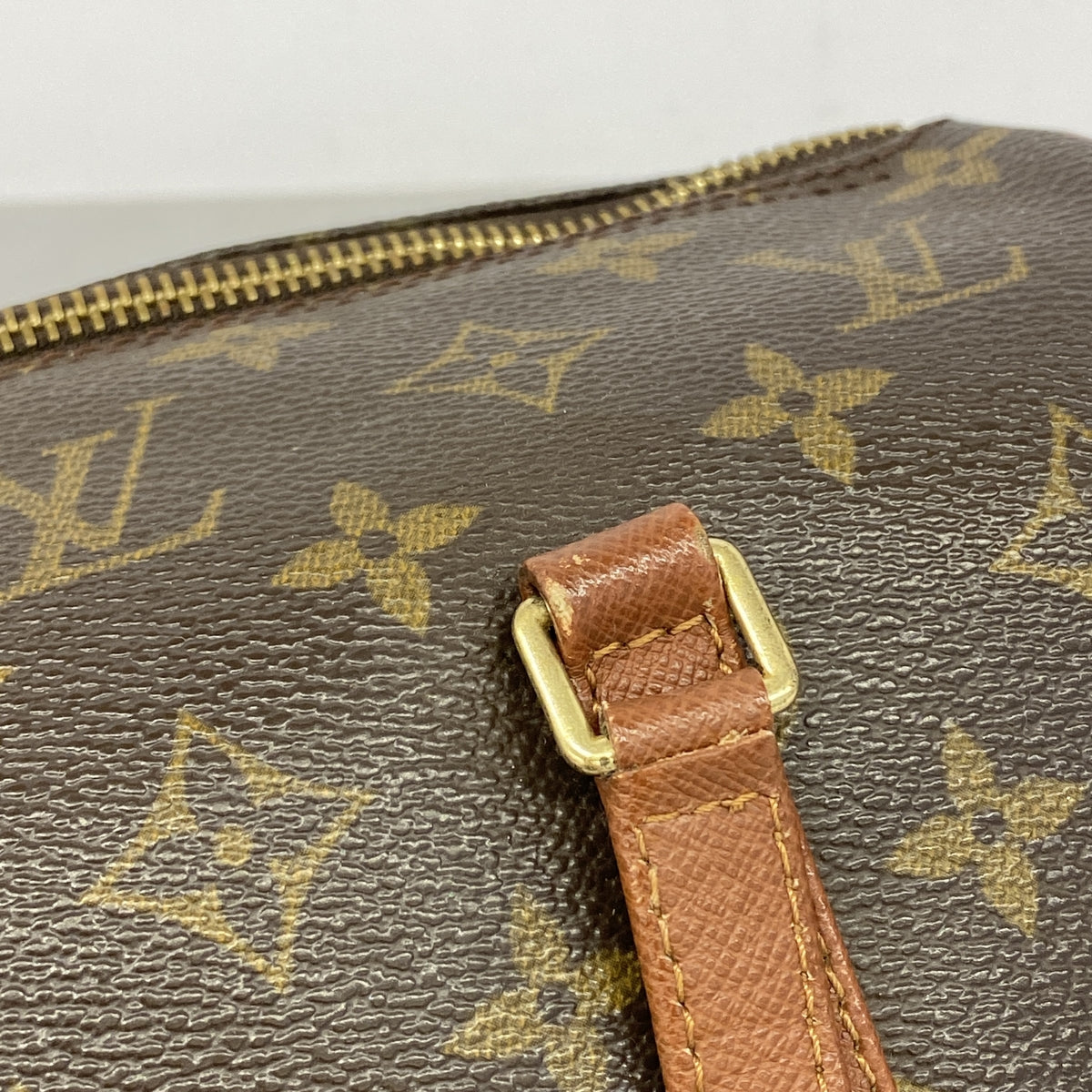 【6hb0478】ルイヴィトン ハンドバッグ モノグラム パピヨン30 M51385 ブラウン【中古】レディース
