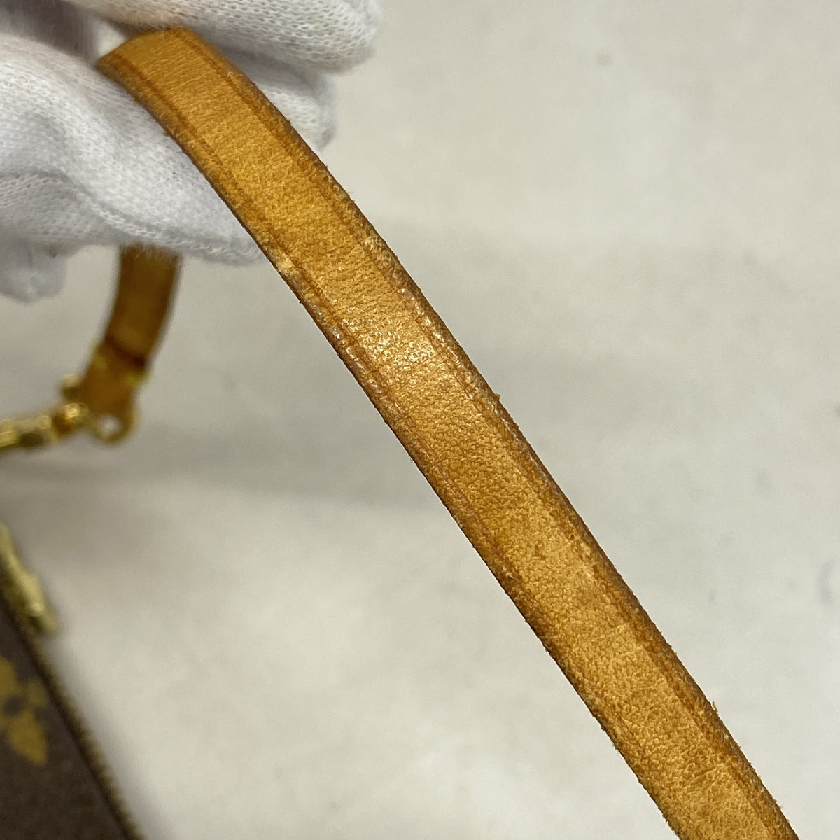【6hb0480】ルイヴィトン ポーチ モノグラム ポシェットアクセソワール M51980 ブラウン【中古】レディース
