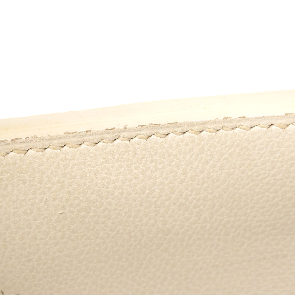 【6hb0495】エルメス ハンドバッグ バーキン35 クシュベル ホワイト ゴールド金具 □A刻印【中古】レディース
