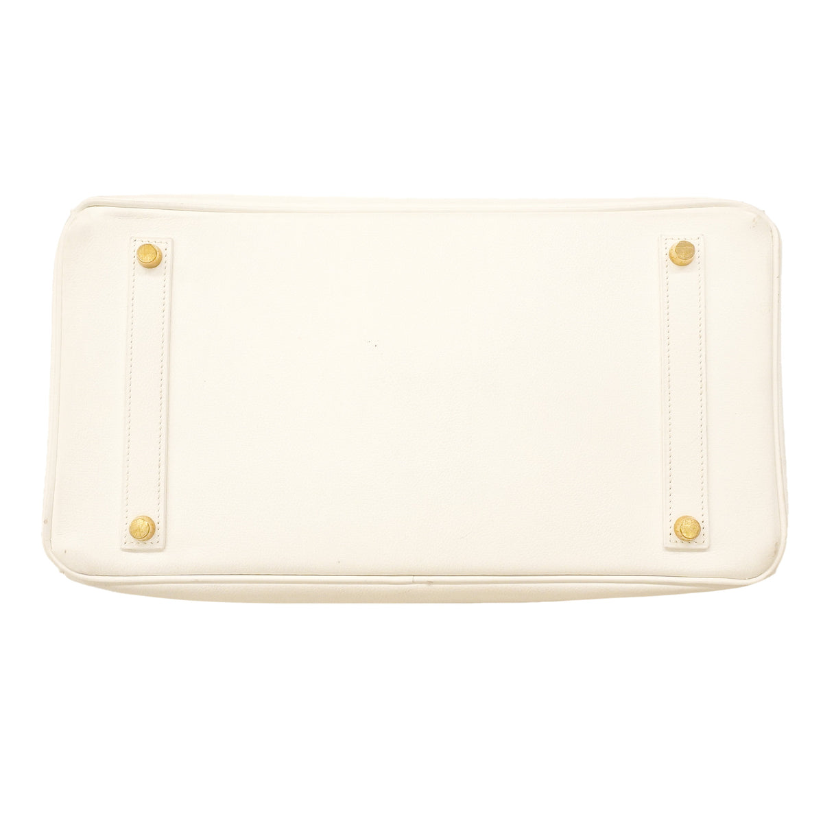 【6hb0495】エルメス ハンドバッグ バーキン35 クシュベル ホワイト ゴールド金具 □A刻印【中古】レディース