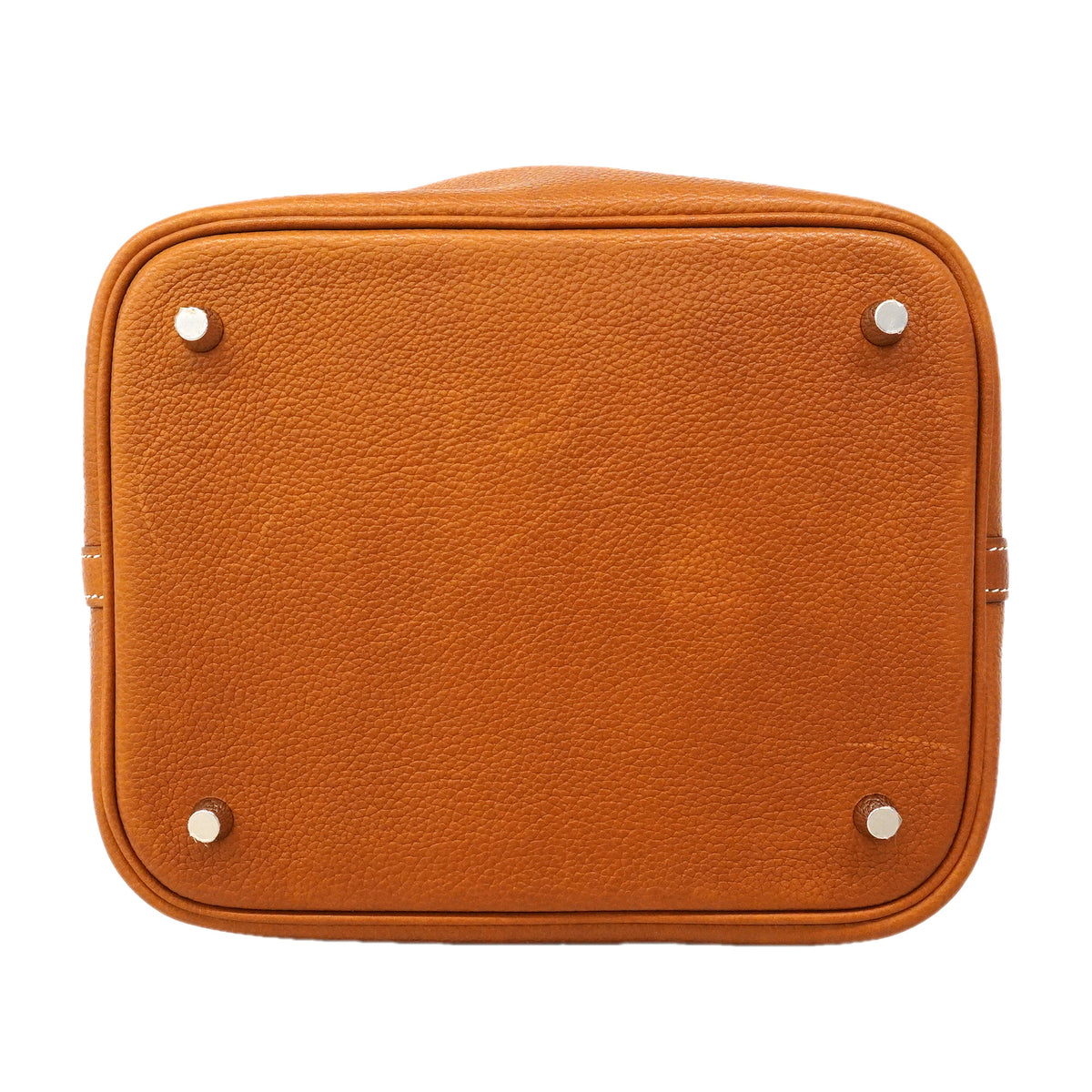 【6hb0496】エルメス ハンドバッグ ピコタンロックMM バレニアフォーブル フォーブ シルバー金具 K刻印【中古】レディース