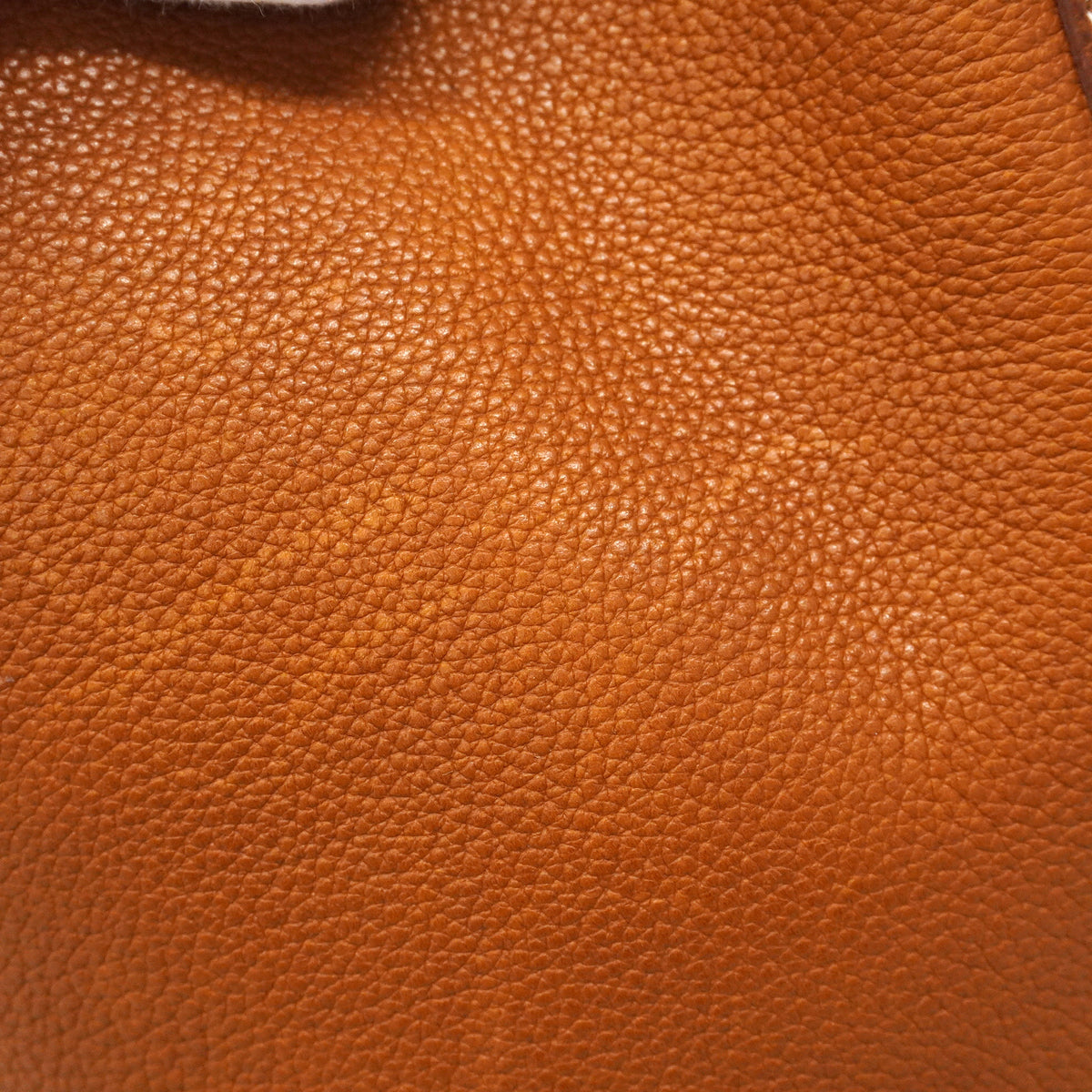 【6hb0496】エルメス ハンドバッグ ピコタンロックMM バレニアフォーブル フォーブ シルバー金具 K刻印【中古】レディース