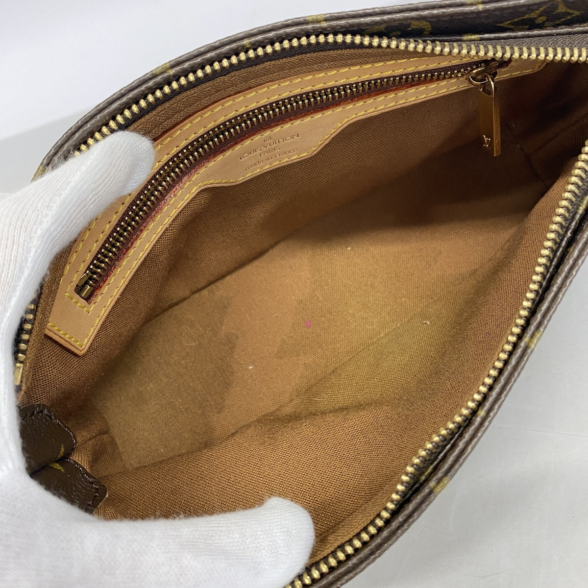 【6hb0500】ルイヴィトン ショルダーバッグ モノグラム トロター M51240 ブラウン【中古】レディース