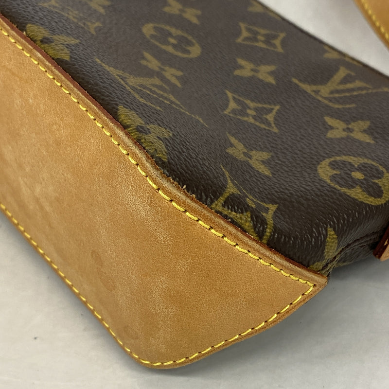 【6hb0500】ルイヴィトン ショルダーバッグ モノグラム トロター M51240 ブラウン【中古】レディース