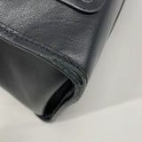 【6hb0527】フェンディ ハンドバッグ レザー ブラック ゴールド/シルバー金具【中古】レディース