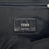 【6hb0528】フェンディ ボディバッグ モンスター ナイロン レザー ブラック シルバー金具【中古】メンズ