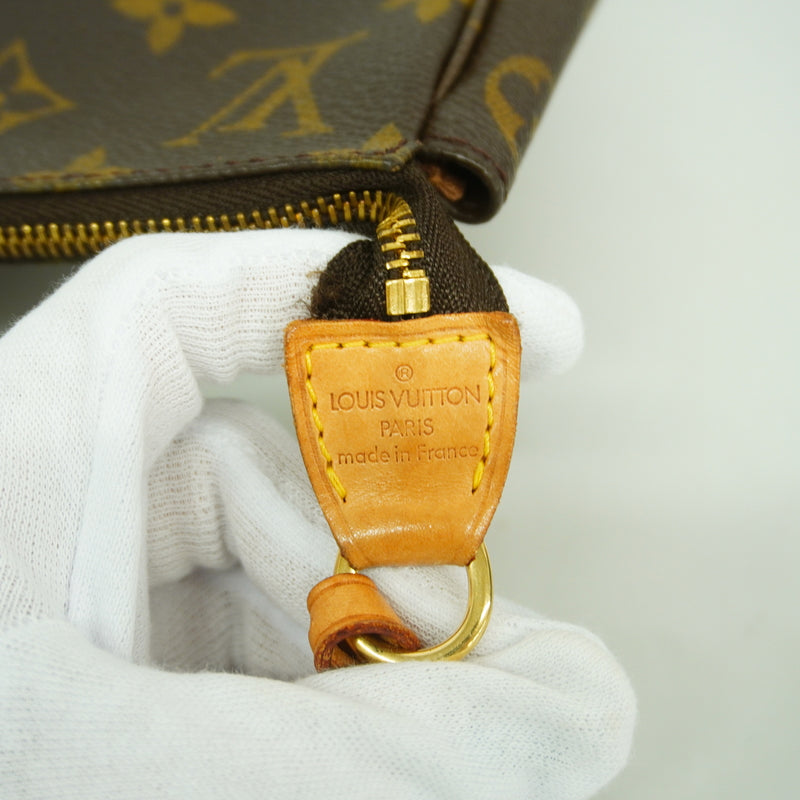 【6hb0534】ルイヴィトン ポーチ モノグラム ポシェットアクセソワール M51980 ブラウン【中古】レディース