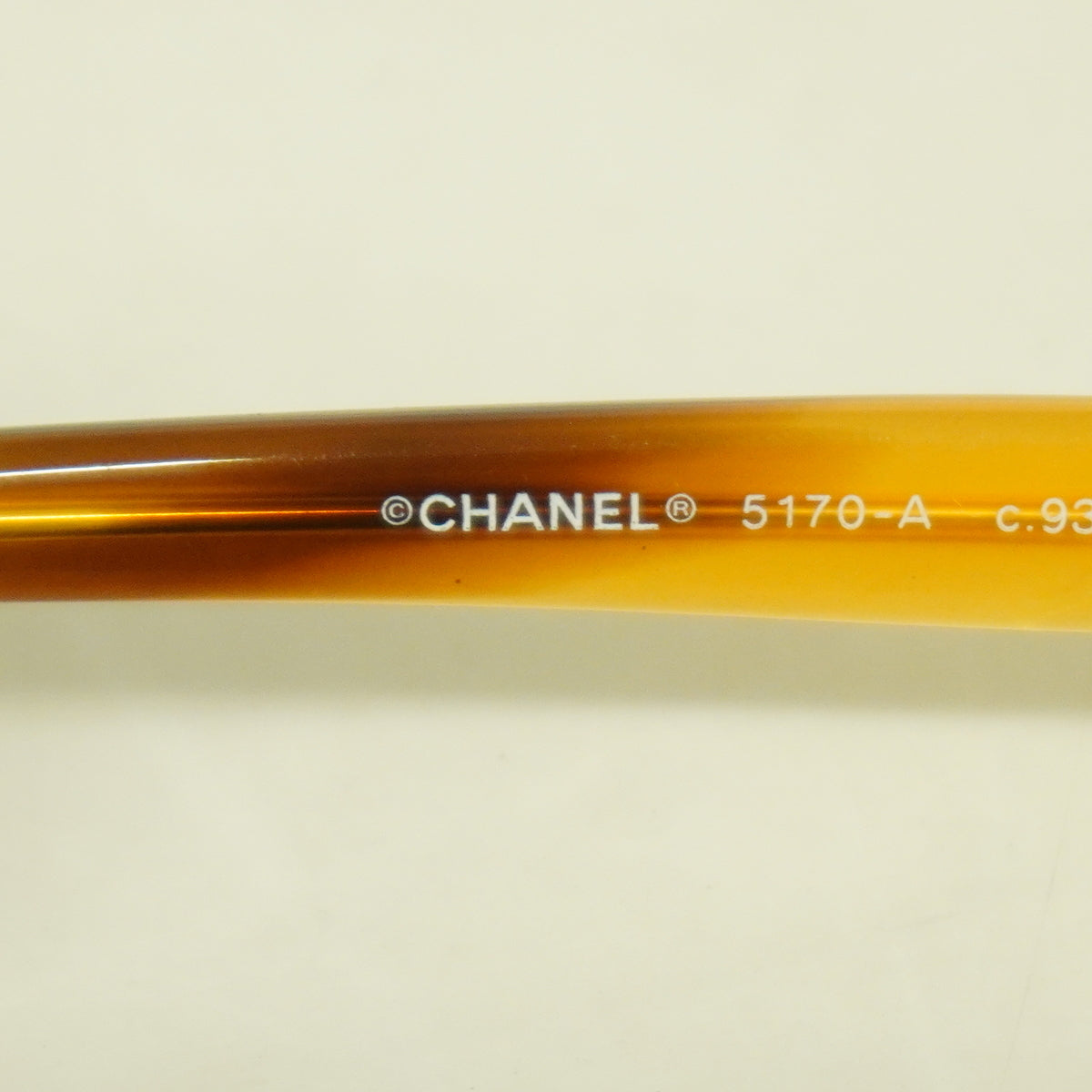 【6hb0550】シャネル サングラス 5170-A プラスチック ブラウン シルバー金具【中古】レディース