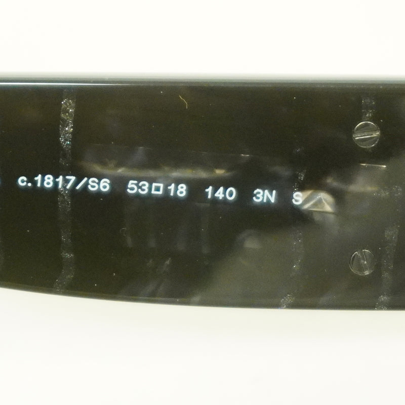 【6hb0551】シャネル サングラス 5555-A プラスチック ブラック シルバー金具【中古】レディース