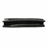 【6hb0557】シャネル ショルダーウォレット マトラッセ チェーンショルダー キャビアスキン ブラック ゴールド金具【中古】レディース