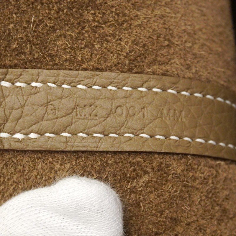【6hb0558】エルメス ハンドバッグ ピコタンロックPM トリヨンクレマンス エトゥープ ゴールド金具 G刻印【中古】レディース