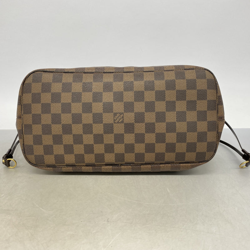 【6hb0564】ルイヴィトン トートバッグ ダミエ ネヴァーフルMM N51105 エベヌ【中古】レディース