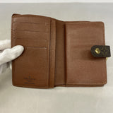 【6hb0566】ルイヴィトン 財布 モノグラム ポルトモネビエヴィエノワ M61663 ブラウン【中古】レディース