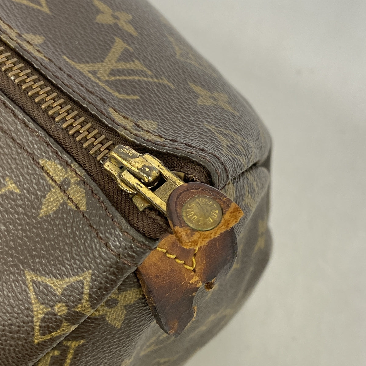 【6hb0572】ルイヴィトン ハンドバッグ モノグラム スピーディ40 M41106 ブラウン【中古】レディース